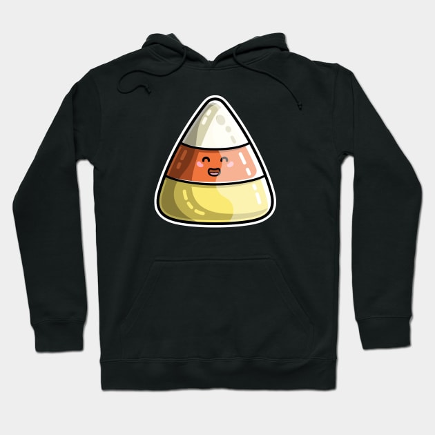 Kawaii Cute Candy Corn Hoodie by freeves